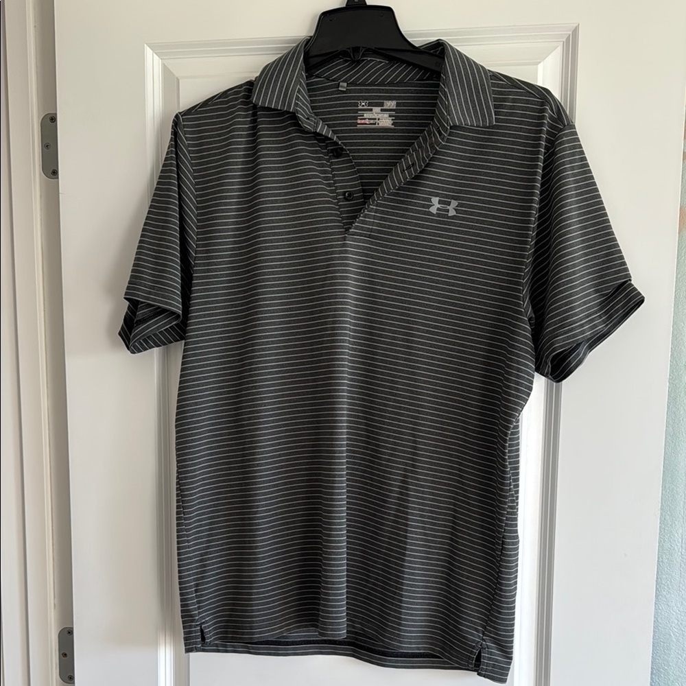 Under Armour Gray Performance Polo Shirt